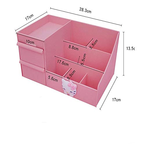 Casa Única Nuevo diseño Aumento de la capa inferior Se adapta a la mayoría de maquillaje Organizador de maquillaje y cosmético Maquillaje Organizador Caja de almacenamiento de mostrador