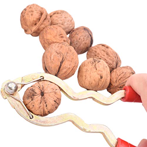 Cascanueces empuñadura Antideslizante, galletas de avellanas para nueces, Nueces de nogal abridor