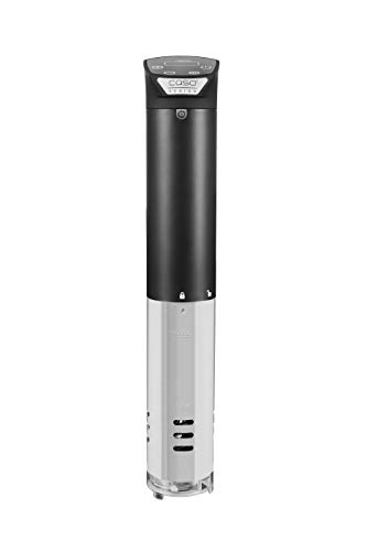 CASO SV 1200 Smart - Sous Vide Garer, calentamiento rápido gracias a sus potentes 1200 W, totalmente impermeable, Sous Vide Stick controlable con la aplicación CASO Control 3D – Circulación