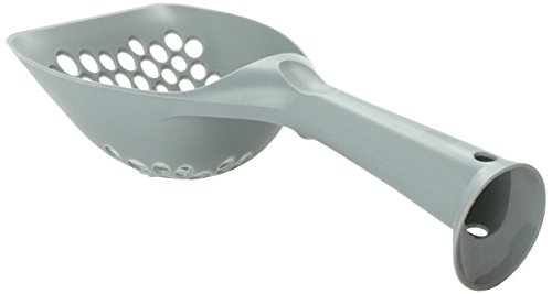 Catit - Pala de arena para gatos, color gris