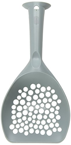 Catit - Pala de arena para gatos, color gris