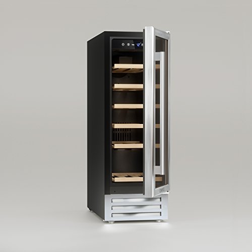 Cavist cavistxv3 Vinoteca 18 botellas encastrable, 58 L, temperatura ajustable 5 °C a 22 °C, diseño elegante