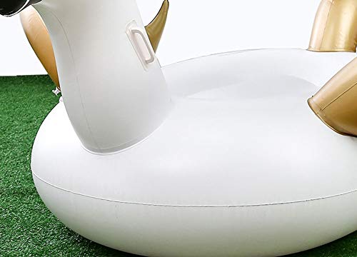 CBWZDJZDS Piscine Flottante Gonflable De Protection De L'Environnement D'Or De PVC De PVC D'Or 230X195X115Cm De Bâti Gonflable De Mont Tianma