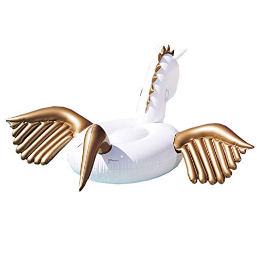 CBWZDJZDS Piscine Flottante Gonflable De Protection De L'Environnement D'Or De PVC De PVC D'Or 230X195X115Cm De Bâti Gonflable De Mont Tianma