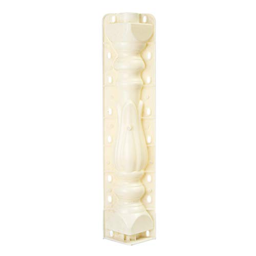 CCChaRLes 2 Unids 70Cm Hormigón Cemento Cemento Plástico Molde De Molde De Balaustradas Molde