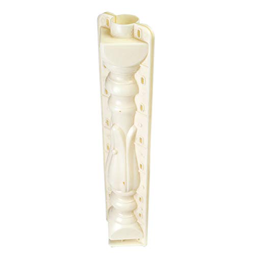 CCChaRLes 2 Unids 70Cm Hormigón Cemento Cemento Plástico Molde De Molde De Balaustradas Molde