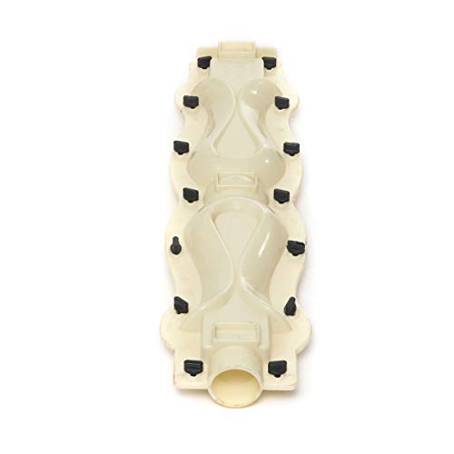 CCChaRLes 2Pcs / Set 78X20Cm Balcón Cercas Balaustres Molde Barandillas Barandillas Molde Para Hormigón Yeso Cemento Fundición De Plástico