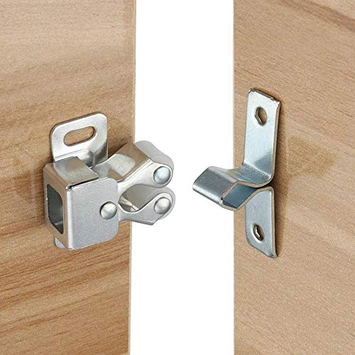 CCUCKY 1 Juego de 8 Cierres para Puerta, Zinc, Talla Única