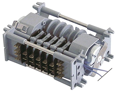 CDC 7805DV - Temporizador para lavavajillas Silanos N1300, 1300S, GLS945S, 1300, Omniwash SEI 1P, Angelo Po LC130 (6 s/3 min, 230 V)