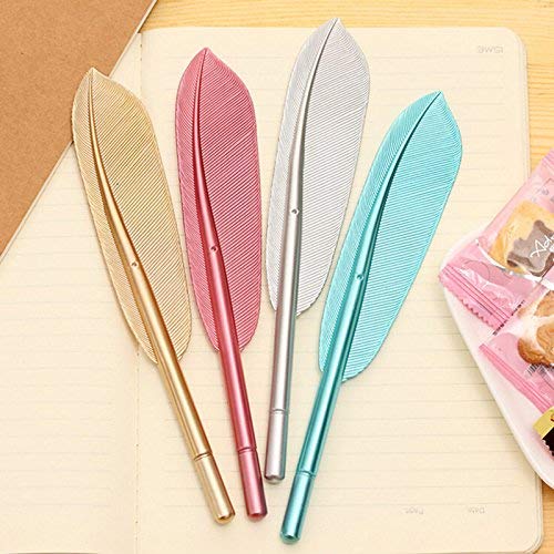 Cdet 1X Plumas Hermosas Pluma bolígrafo Escritura para útiles Escolares artículos de papelería artículos Lindos artículos de papelería Pluma Kawaii,Color Aleatorio