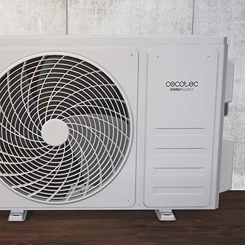 Cecotec Aire acondicionado split EnergySilence 12000 AirClima. 12000 BTU, bomba de calor, pantalla LED, mando a distancia, 5 modos, temporizador 24h, 62db, clasificaci—n energŽtica A++