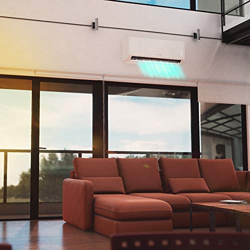 Cecotec Aire acondicionado split EnergySilence 12000 AirClima. 12000 BTU, bomba de calor, pantalla LED, mando a distancia, 5 modos, temporizador 24h, 62db, clasificaci—n energŽtica A++