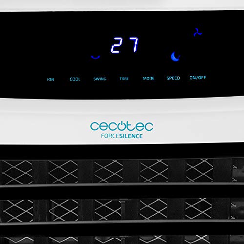Cecotec Climatizador Evaporativo EnergySilence PureTech 6500. Doble Funci—n Frio / Calor, gran Caudal 600 m_/h, 12l de Capacidad, Temporizador hasta 8 Horas, Mando a Distancia, 3 Velocidades, 80W