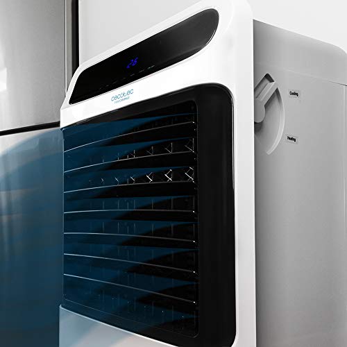 Cecotec Climatizador Evaporativo EnergySilence PureTech 6500. Doble Funci—n Frio / Calor, gran Caudal 600 m_/h, 12l de Capacidad, Temporizador hasta 8 Horas, Mando a Distancia, 3 Velocidades, 80W