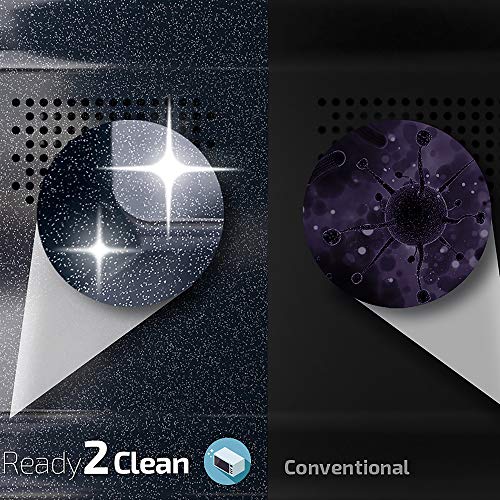 Cecotec Microondas ProClean 6110. Con Grill y Revestimiento Ready2Clean para una mejor Limpieza, Tecnología 3DWave, 800 W y Grill 1000 W, Capacidad 23L, Diseño elegante con acabados acero inoxidable.