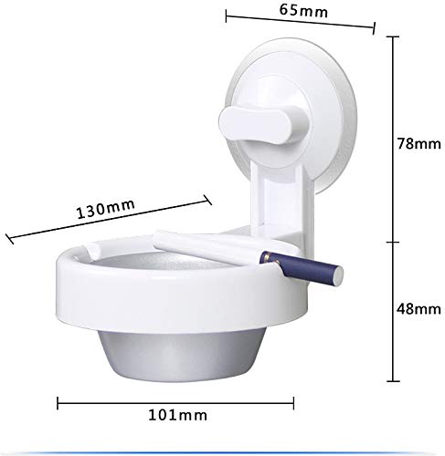 Cenicero De Inodoro Personalidad Creativa Almacenamiento De Baño Montado En La Pared Electrodomésticos De Ceniza Negro