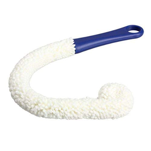 Cepillos para limpieza de jarras y cristalería Cepillo para limpieza de vidrio para limpiar áreas difíciles de alcanzar Artículos tales como copas de champán para vino, biberones para bebés Juego de 3