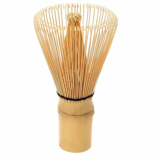 Ceremonia de té Matcha té de cerámica cuenco de bambú cuchara de té Matcha Batidor japonés Retro, 3 pcs té herramientas