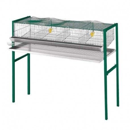 Cesta bateria pared para codornices