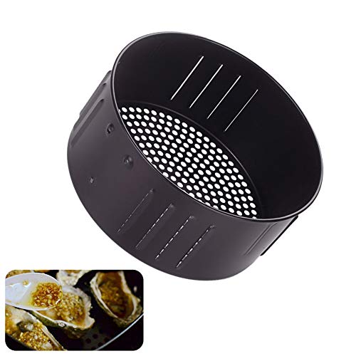 Cesta de repuesto para freidora de aire, antiadherente, resistente y resistente bandeja de horno de hierro fundido | Accesorios universales para freidora de aire para todos los hornos
