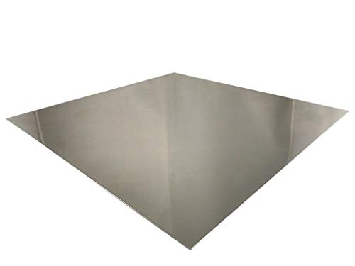 Chapa de acero inoxidable 3 mm V2A K240 lijada 1.4301 corte, placa de acero inoxidable medida a elegir, 1000mm x 100mm, 1