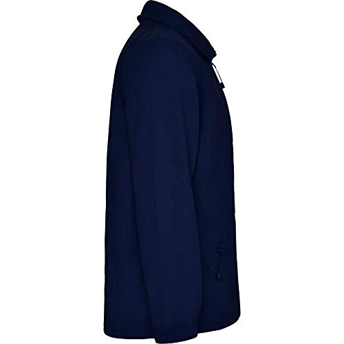 Chaqueta Polar con Cremallera para Hombre, Pirineo, Azul Marino (XL)