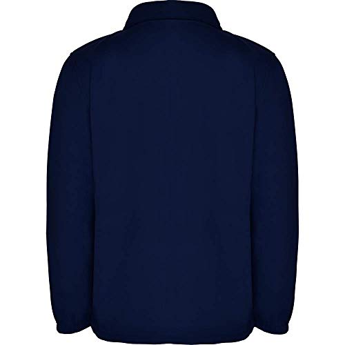 Chaqueta Polar con Cremallera para Hombre, Pirineo, Azul Marino (XL)