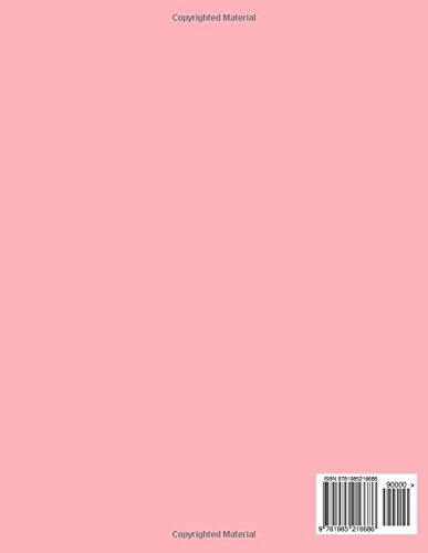 Charlotte: 110 Pages 8.5x11 Inches Pink Pastel Design Journal with Lettering Name, Journal Composition Notebook for Girl