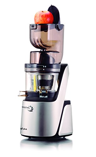 Chef Plus Essential Slow Juicer: Extractor de zumos, BPA Free, ultrasilencioso y con más Potencia 400W