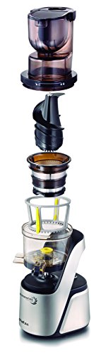 Chef Plus Essential Slow Juicer: Extractor de zumos, BPA Free, ultrasilencioso y con más Potencia 400W