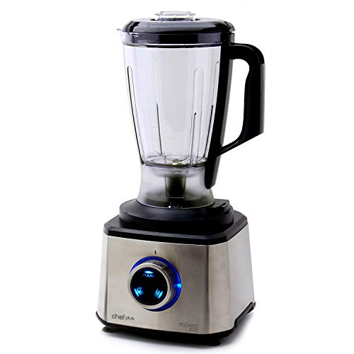 Chef Plus Mixer Pro: procesador de Alimentos Que tritura, Pica, Corta, ralla, Lamina, amasa, Bate, muele, Monta y Corta Patatas Fritas