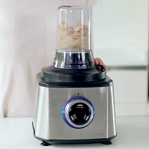 Chef Plus Mixer Pro: procesador de Alimentos Que tritura, Pica, Corta, ralla, Lamina, amasa, Bate, muele, Monta y Corta Patatas Fritas