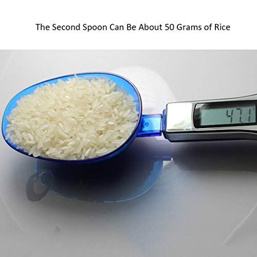 Chengxin Básculas de Cocina Cuchara de Cocina para el hogar balanza electrónica 0.1g Leche de Leche en Polvo para bebé en Miniatura Escala de harina de arroz Escala para Hornear Básculas de Cocina
