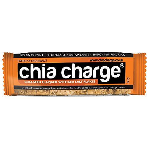 Chia Charge 20 panqueques x 80g - healthy snack-bar - barritas energéticas - original sea salt flakes - desayuno bar
