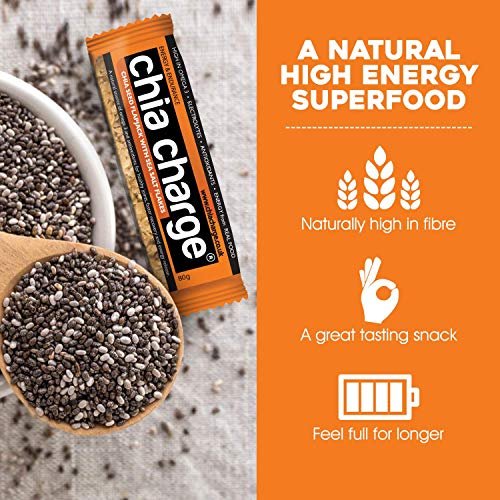 Chia Charge 20 panqueques x 80g - healthy snack-bar - barritas energéticas - original sea salt flakes - desayuno bar