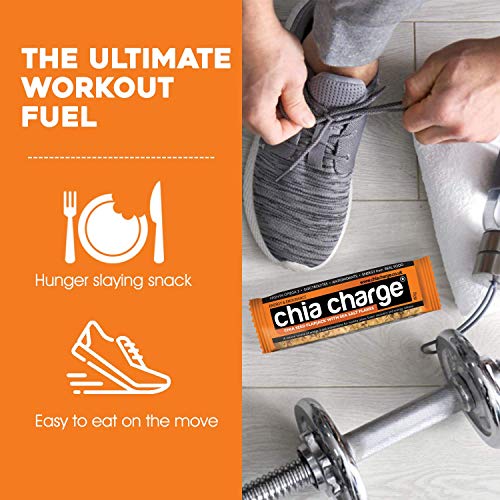 Chia Charge 20 panqueques x 80g - healthy snack-bar - barritas energéticas - original sea salt flakes - desayuno bar