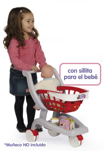 Chicos - Mi primer carrito de supermercado 2 en 1 (Fábrica de Juguetes 84153) , color/modelo surtido