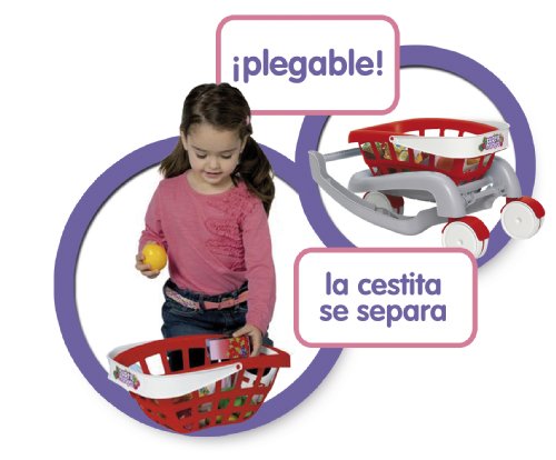 Chicos - Mi primer carrito de supermercado 2 en 1 (Fábrica de Juguetes 84153) , color/modelo surtido