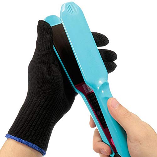 Childlike Guantes térmicos Guantes antideslizantes cómodos resistentes al calor para rizadores de pelo newcomer