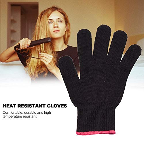 Childlike Guantes térmicos Guantes antideslizantes cómodos resistentes al calor para rizadores de pelo newcomer
