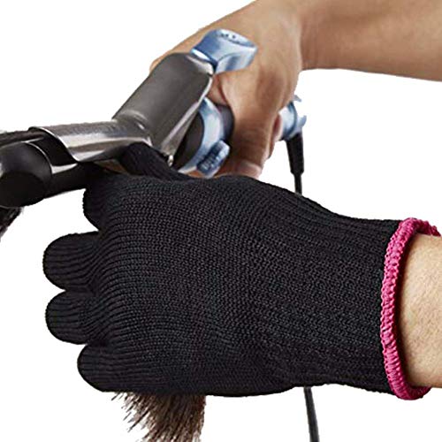Childlike Guantes térmicos Guantes antideslizantes cómodos resistentes al calor para rizadores de pelo newcomer