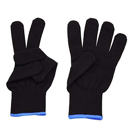 Childlike Guantes térmicos Guantes antideslizantes cómodos resistentes al calor para rizadores de pelo newcomer