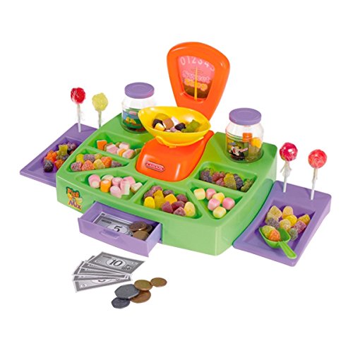 Children's Pick and Mix Sweet Shop with Display Counter Working Scales Sweets by Casdon