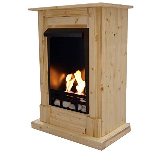 Chimenea de bioetanol - Modelo Madrid - naturaleza - incluyendo accesorios