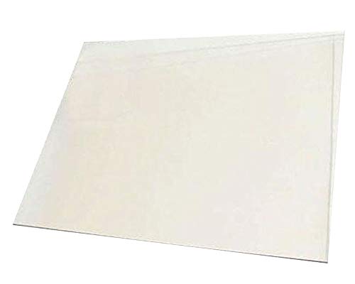 Chimenea para limpieza de cristal panel a medida 50 x 10 cm o pequeñas, 4 mm de grosor