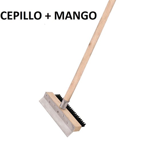 chiner - Cepillo Horno de Pizza y Mango para Cepillo (Cepillo + Mango)