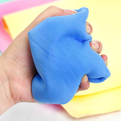 CHRISLZ - Juego de toallitas de gamuza de imitación, de acetato de polivinilo, absorbentes, para limpieza y secado, ideales para limpieza de coche, 5 unidades