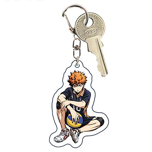 Christ For Givek Anime Haikyuu Acrílico Llavero Expositor Personajes de Dibujos Animados Colgante Dibujos Animados Anime Manga Creativo Colección Bolsa Regalo Decoración para Ventiladores - H02-2