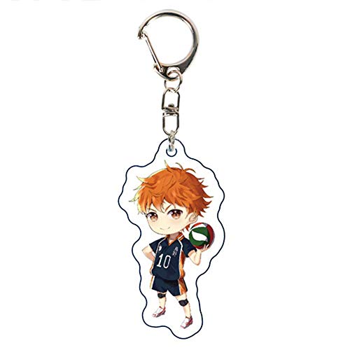 Christ For Givek Anime Haikyuu Acrílico Llavero Expositor Personajes de Dibujos Animados Colgante Dibujos Animados Anime Manga Creativo Colección Bolsa Regalo Decoración para Ventiladores - H02-2