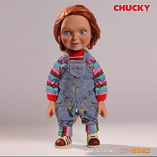 Chucky- Good Guys Peluche, Multicolor, 38 cm (Mezco Toyz MEZMEZ78004)